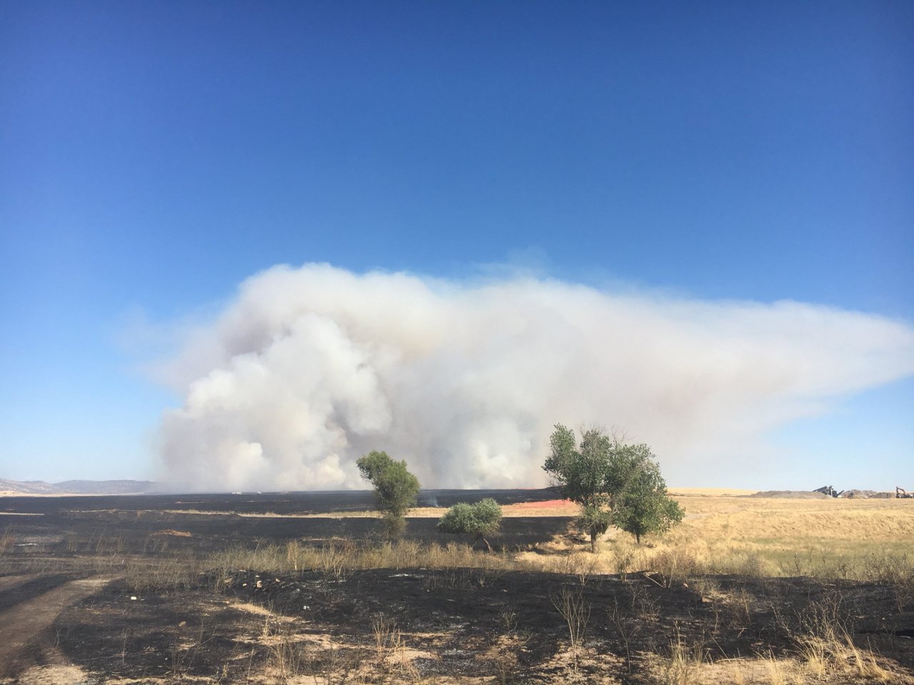 加州野火延燒難控制 政府發警報強制疏散