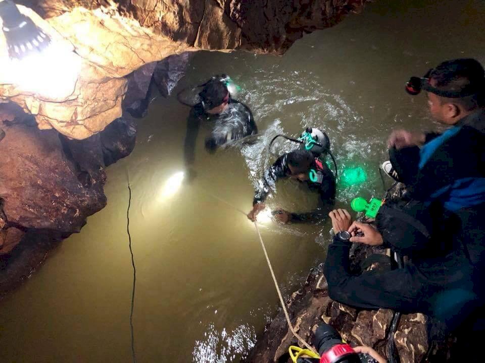 泰北洞穴又救出兩人 已有7人獲救