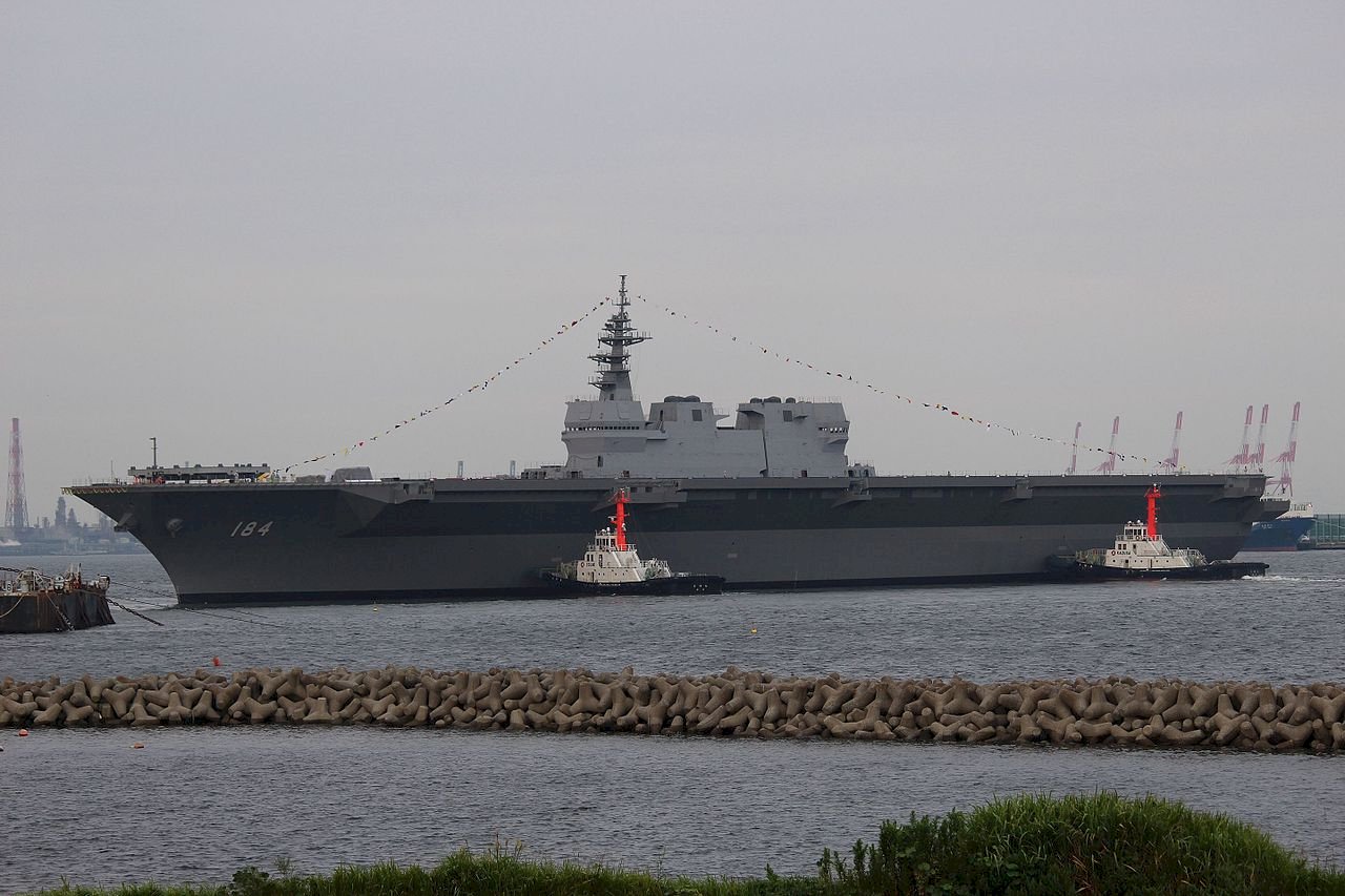 日本護衛艦加賀號 傳將巡航南海及印度洋