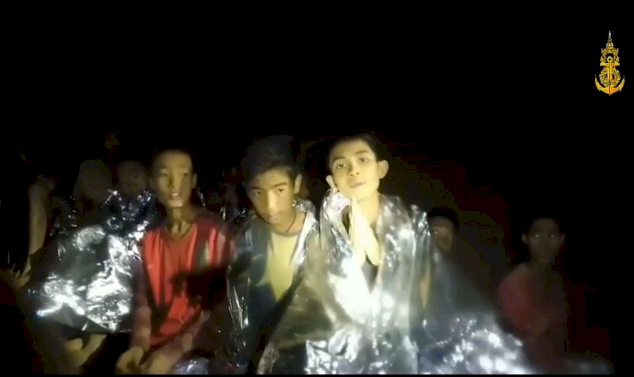 救援泰北洞穴受困者 官員證實2男孩獲救