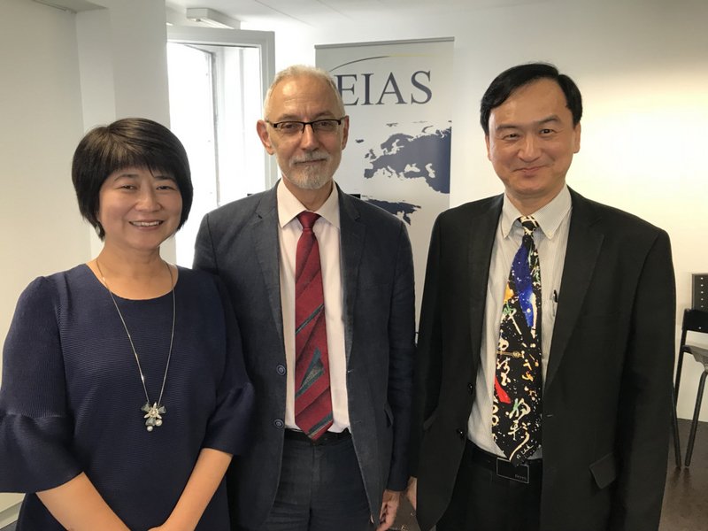 蘇芳慶訪歐談科研 歐盟官員肯定台灣參與