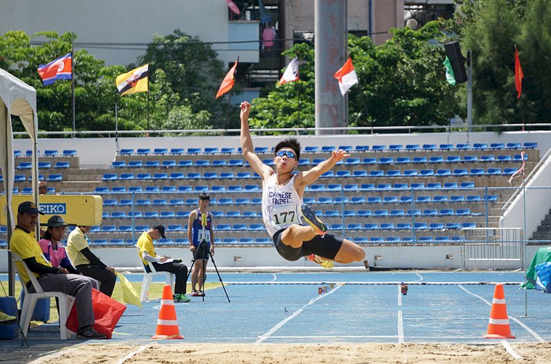 青奧亞洲資格賽 中華隊男子跳遠鉛球奪金銀