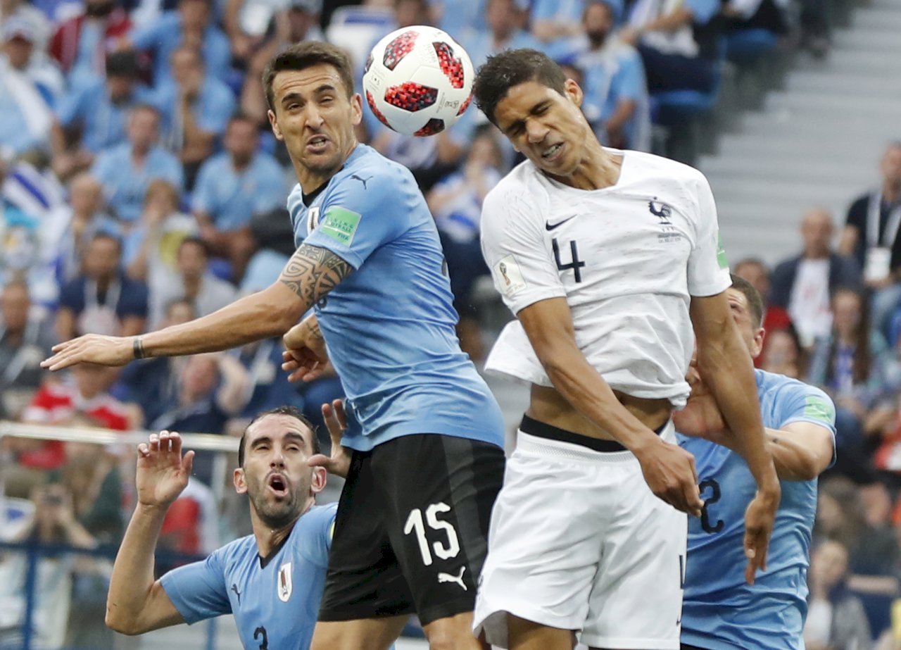 世界盃/八強賽首場 法國2:0淘汰烏拉圭