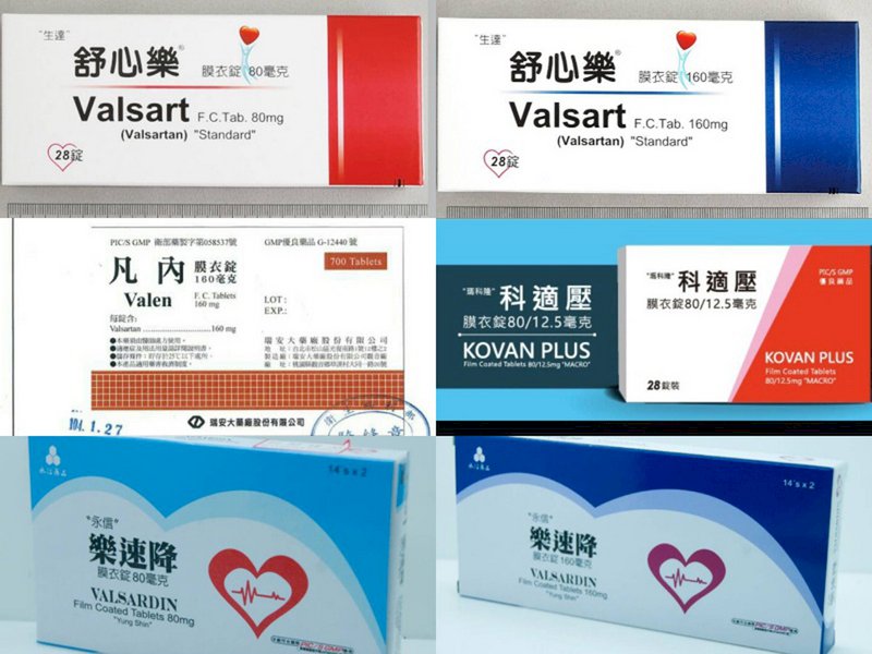 中國降血壓藥疑含致癌物 全台6款藥品下架
