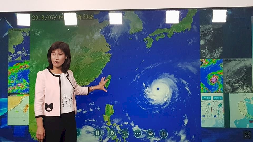 氣象局14：30發布強颱瑪莉亞海上警報
