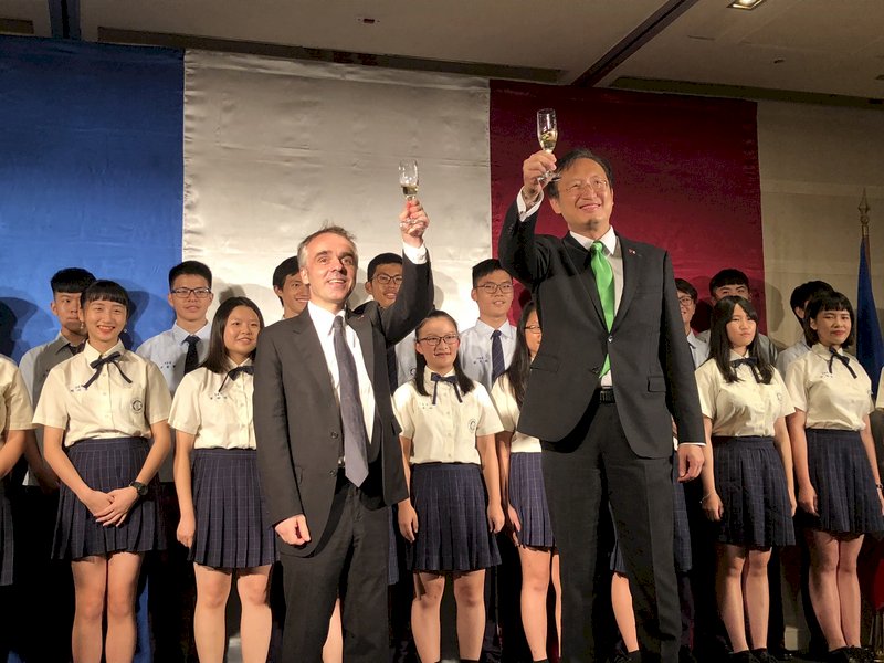 慶祝法國國慶 紀博偉：台灣是法國重要夥伴