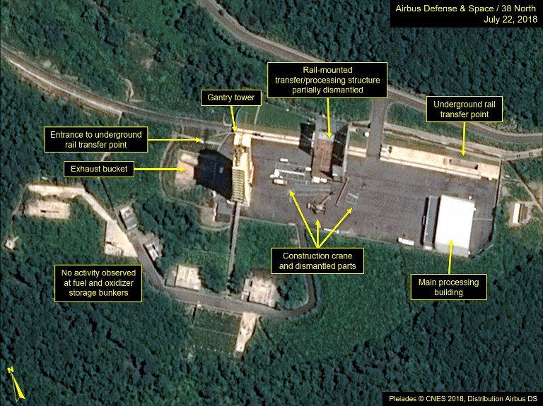 北韓拆除ICBM試驗場 向美國終戰宣言施壓