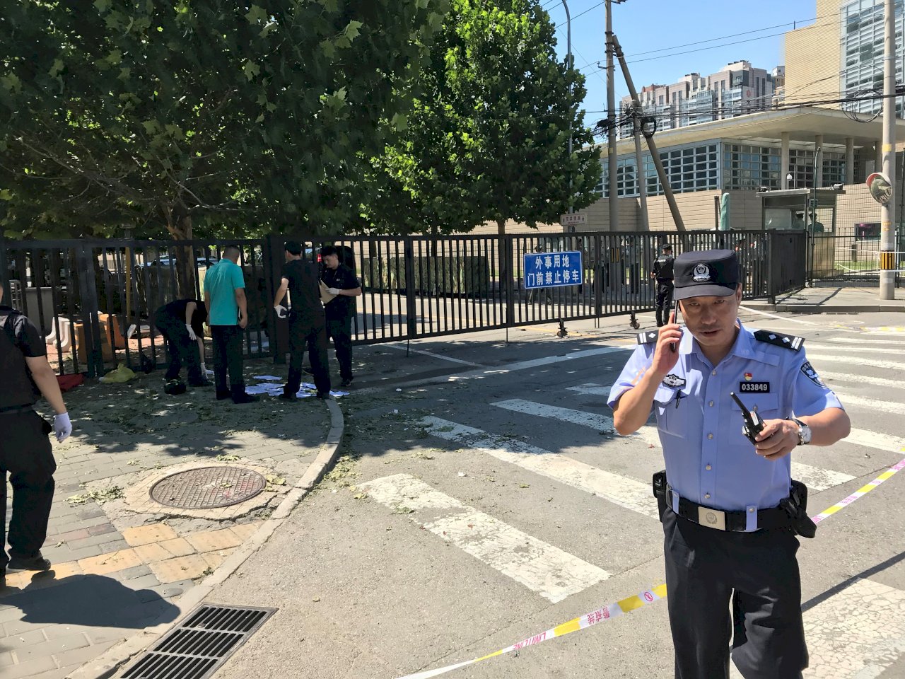 路透快訊：美國駐北京大使館附近疑傳爆炸