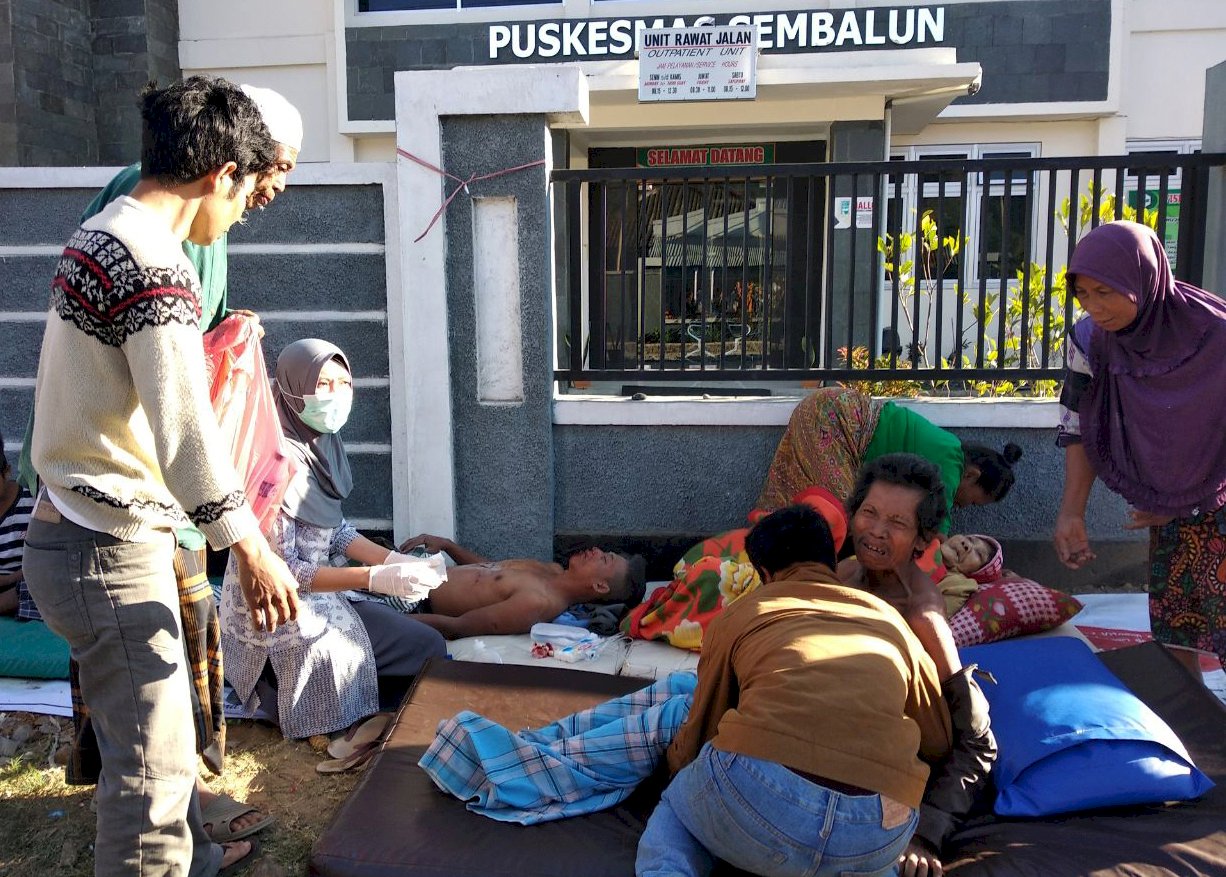 印尼龍目島強震 死亡人數增至10人