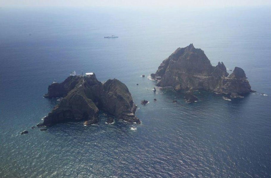 南韓獨島演習 陸戰隊登島視天候