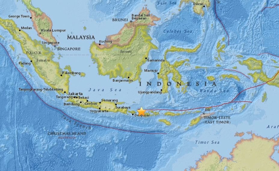 印尼龍目島強震 死亡人數增至39人