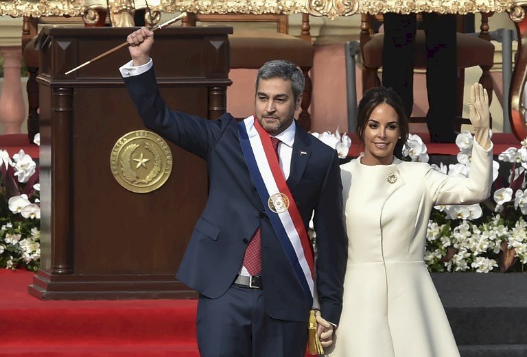 巴拉圭總統就職 矢言對抗貧窮打擊貪腐