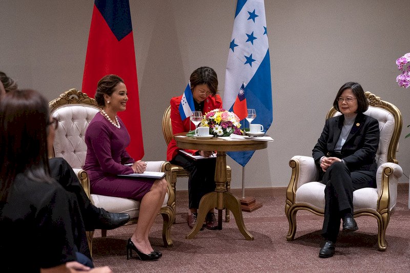 蔡總統與宏國副總統雙邊會談 確立兩大合作亮點