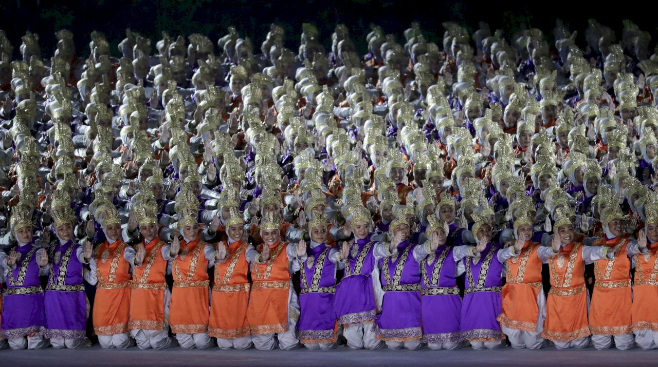 印尼亞運/亞運開幕 5千舞者開場