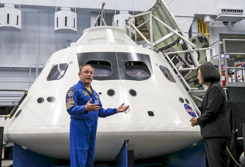 福衛七號將升空 總統首訪NASA受矚目