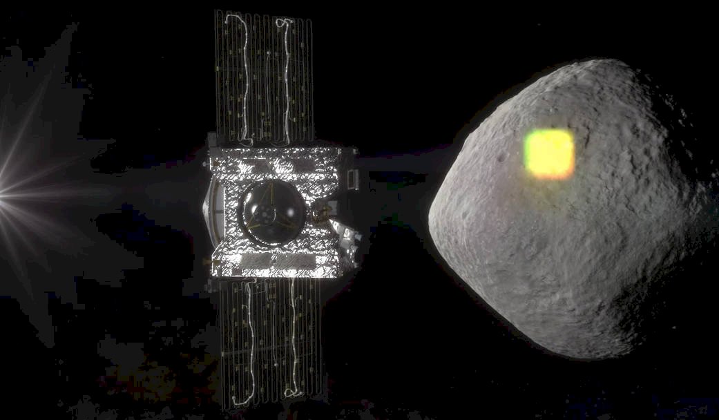 NASA太空船探古老小行星 親密接觸影像曝光