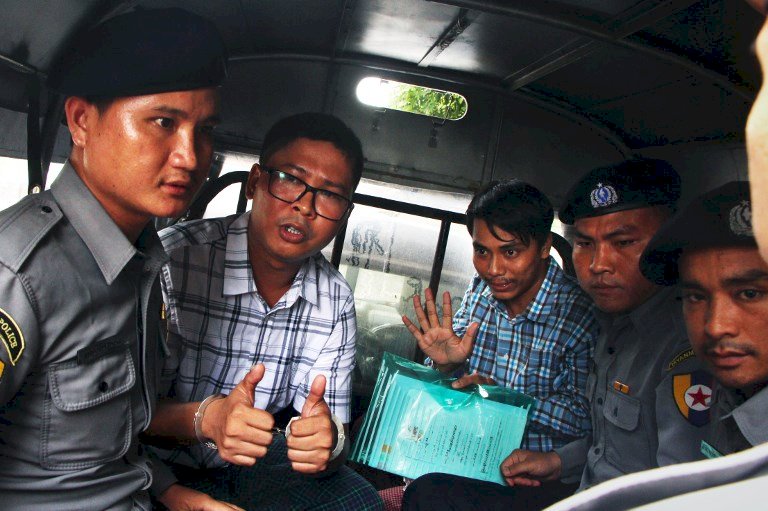 揭發洛興雅危機遭判7年 路透緬甸籍記者上訴