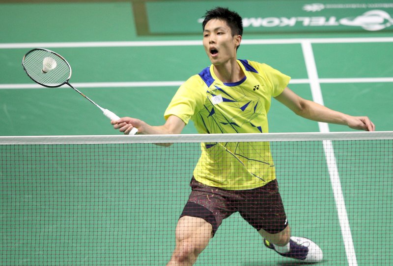 南韓羽球公開賽 周天成直落二晉級4強