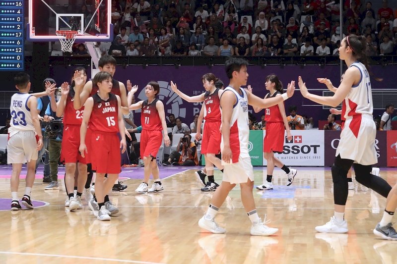 印尼亞運/遭日本逆轉 中華女籃第四作收