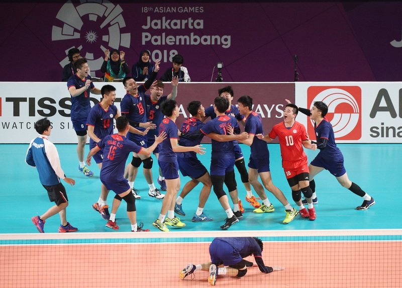 印尼亞運/中華男排摘銅 睽違20年首面獎牌