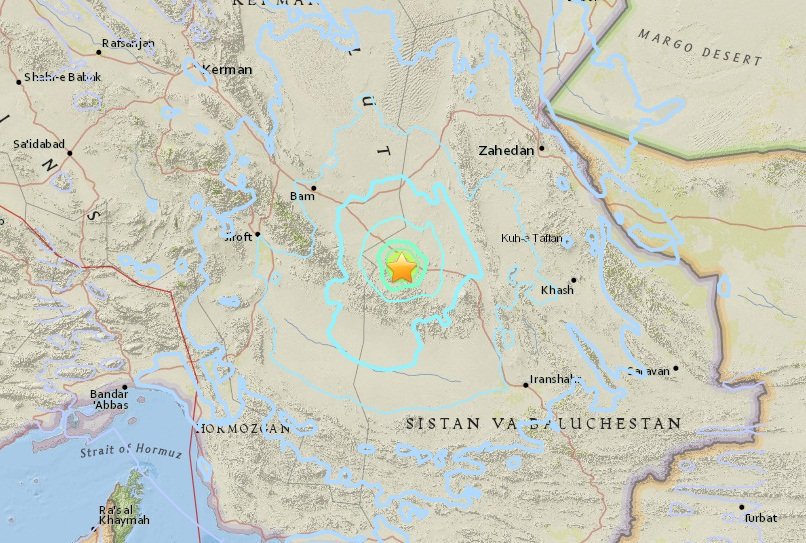 伊朗發生規模5.5地震 未傳災情