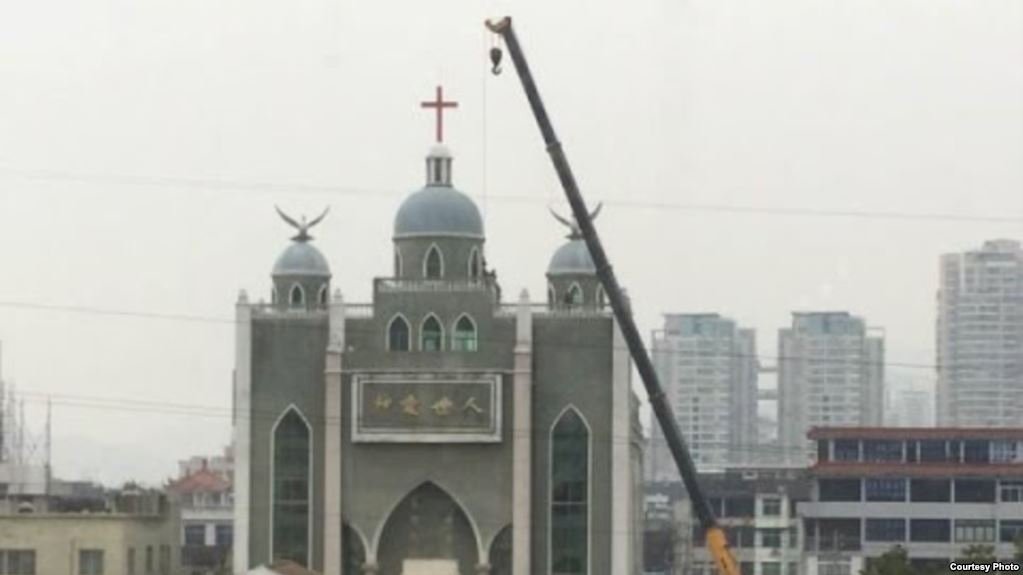中國打壓基督教 江蘇教會聚會點遭關閉