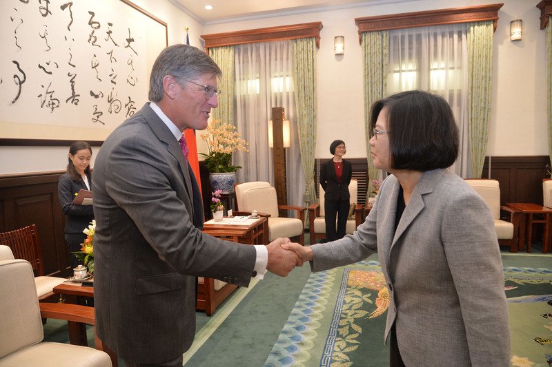 總統：打造台灣為前瞻及國際競爭力金融市場