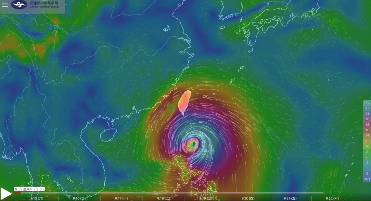 颱風影響 華航長榮香港航班取消