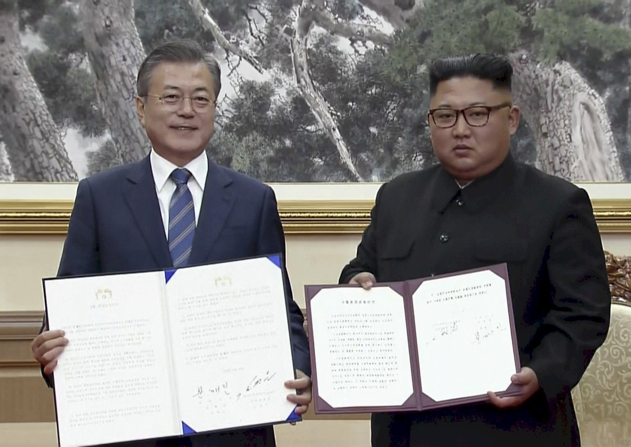 兩韓簽平壤宣言 外交部：配合國際共促和平