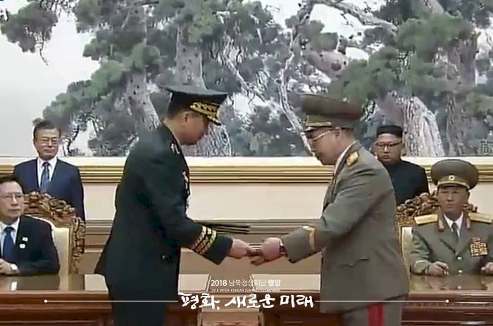 南北韓平壤簽署軍事協議  禁止一切敵對行為
