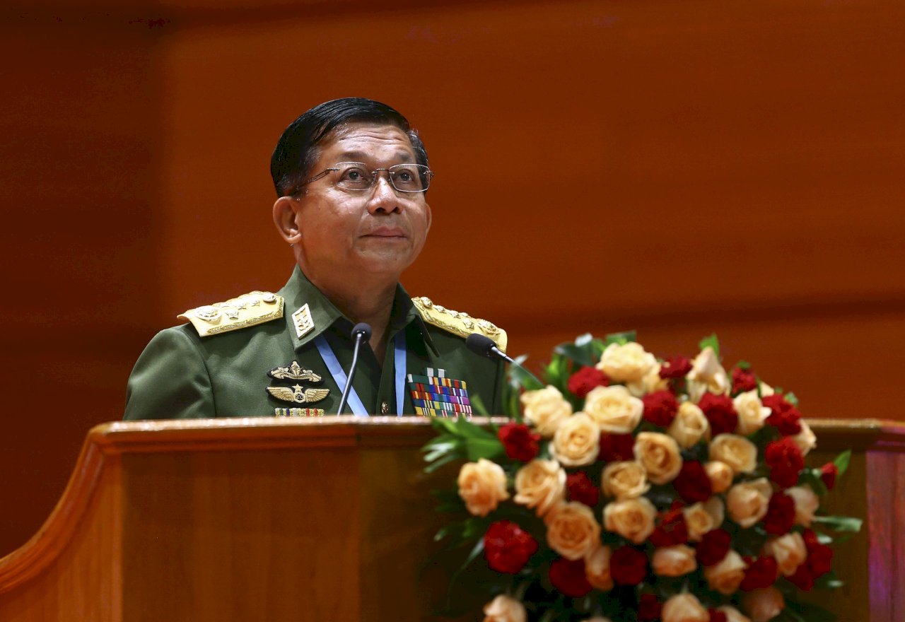 迫害洛興雅 美加強制裁緬甸軍方總司令