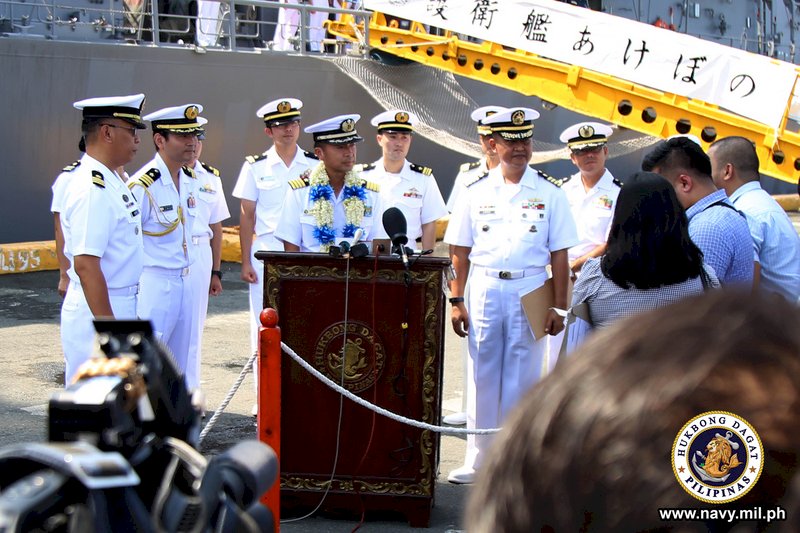日本護衛艦訪菲律賓 今年到訪第六艦