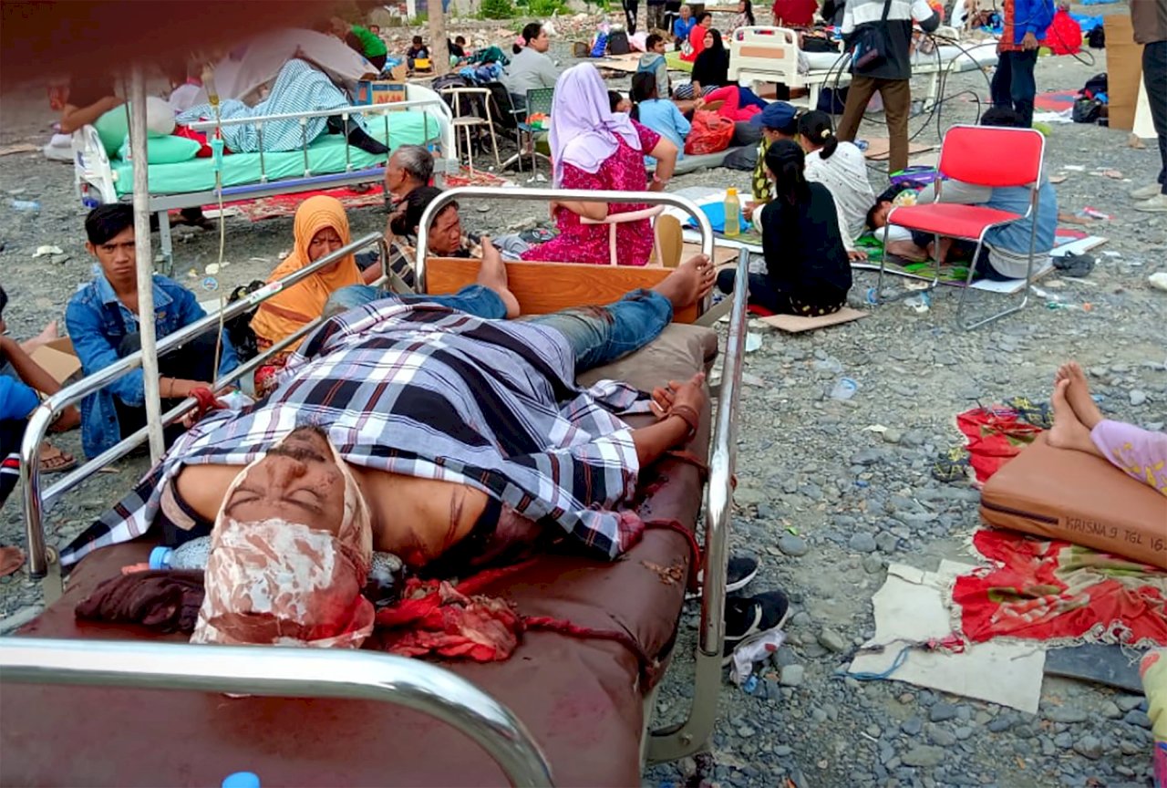 印尼強震海嘯420死 副總統：恐數千人罹難