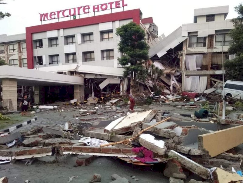 印尼強震 尋獲34具教堂聖經班學生遺體