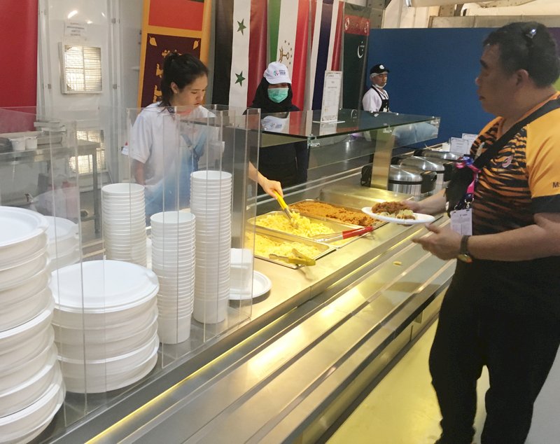 亞帕運餐廳食物多樣化 印尼在地小吃也上桌