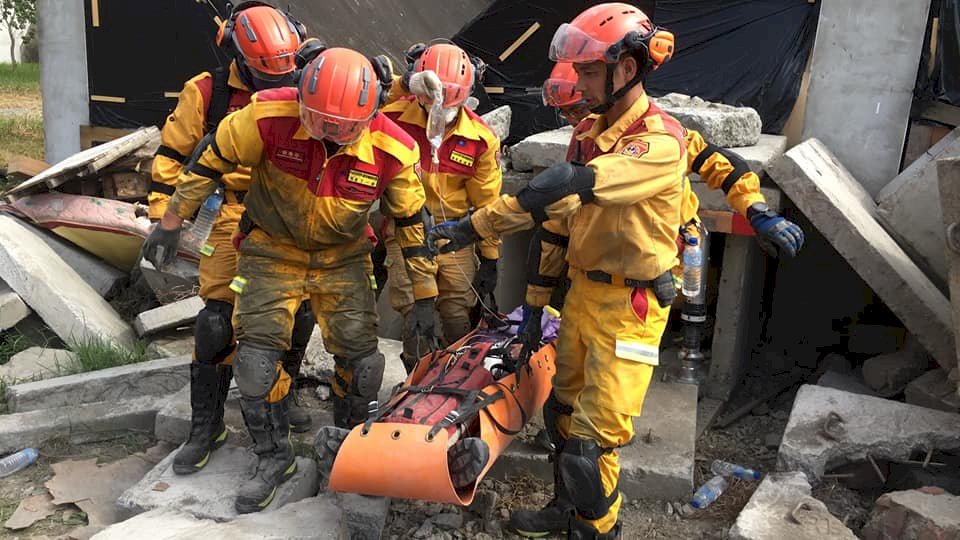 消防署搜救能力演練 提升國際人道救援量能