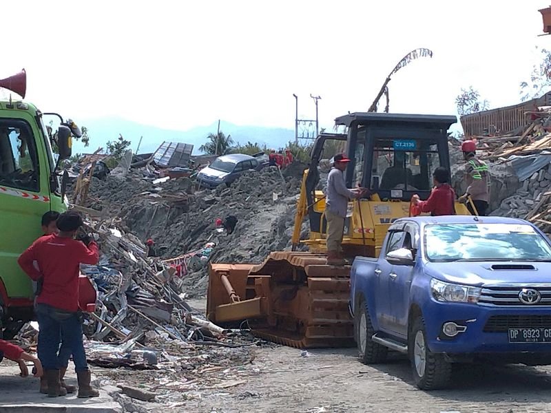 印尼重災區面目全非 國際馳援持續湧入