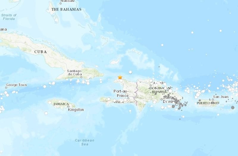 海地地震 至少10人喪生