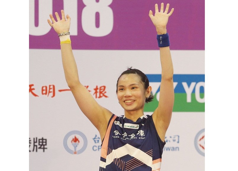 滿場觀眾加持 戴資穎奪台北羽賽個人第3冠