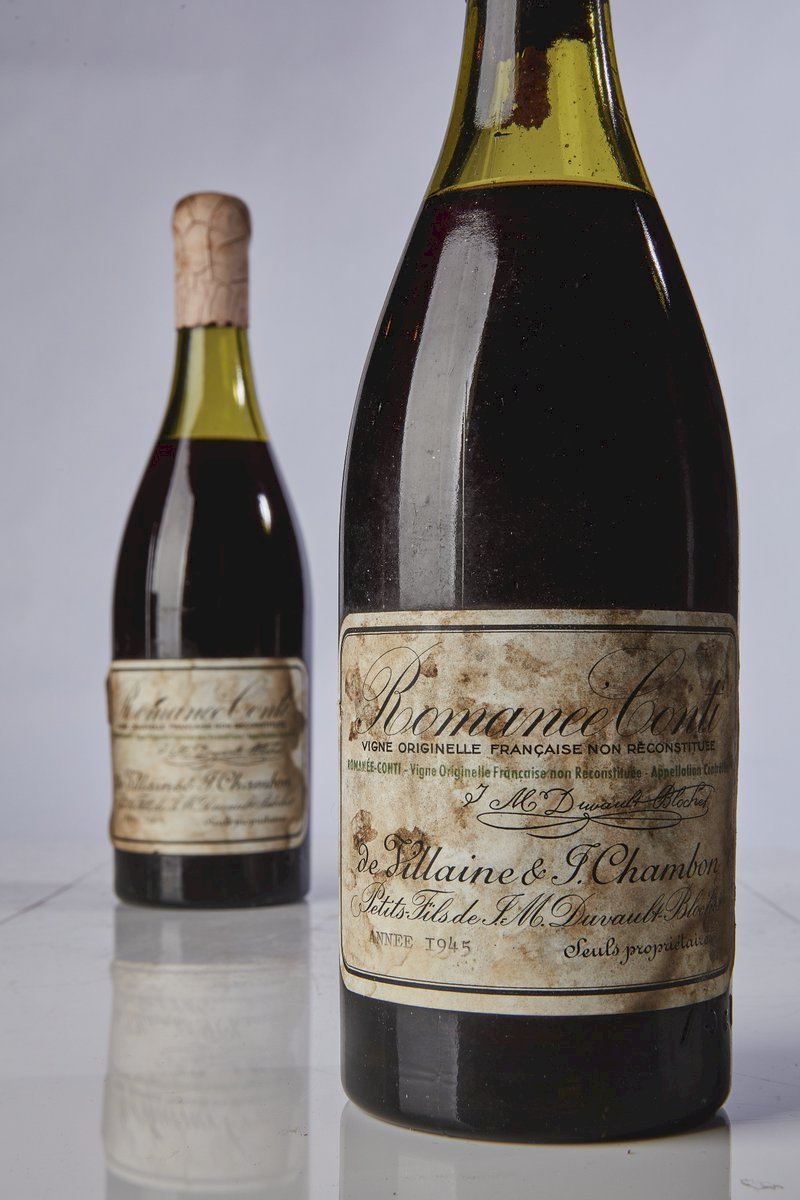 1945年羅曼尼康帝葡萄酒 1725萬元天價落槌