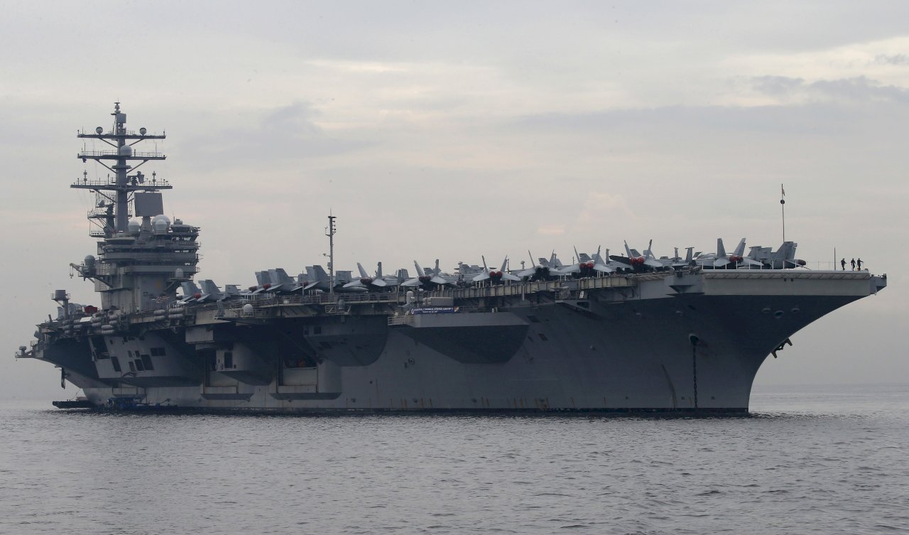 美軍部署戰艦與軍機 疑為裴洛西訪台預作準備
