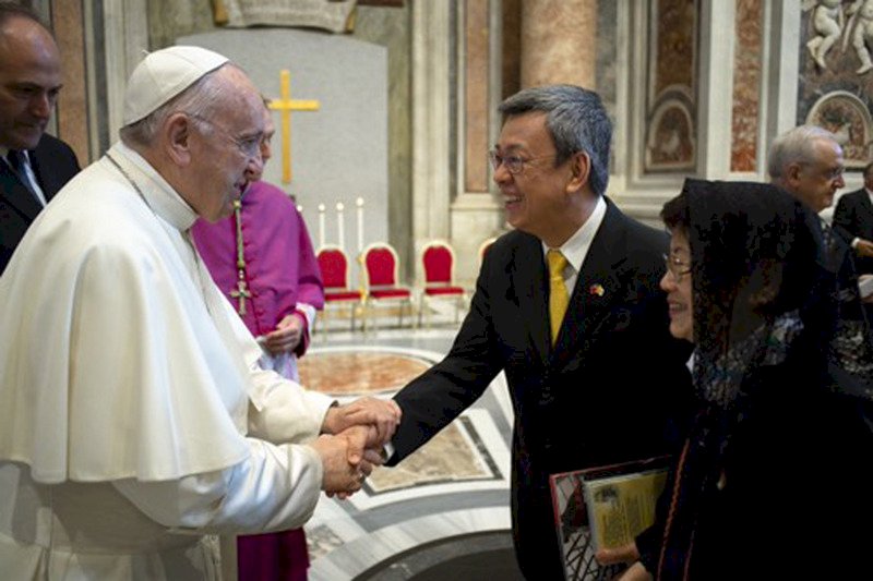 前副總統陳建仁獲教宗任命教廷宗座科學院院士
