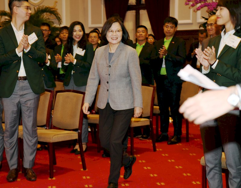 總統：台灣有能力照顧國際社會 讓世界變更好