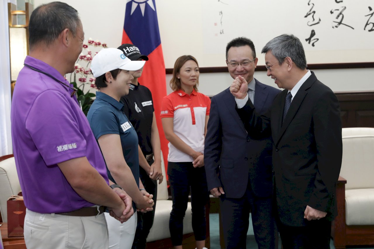 LPGA台灣錦標賽 副總統盼世界認識台灣