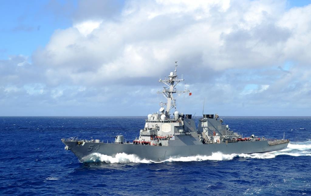 美軍艦航經台灣海峽 美國防部：例行通過
