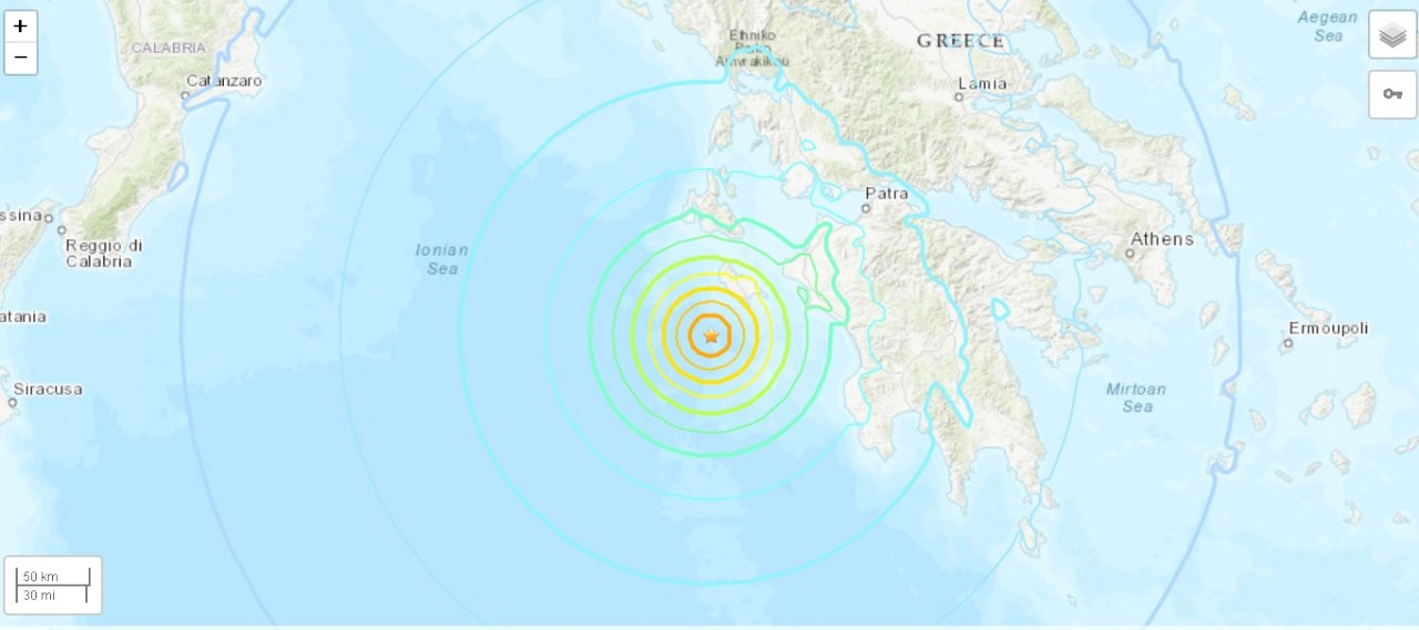 希臘規模7地震