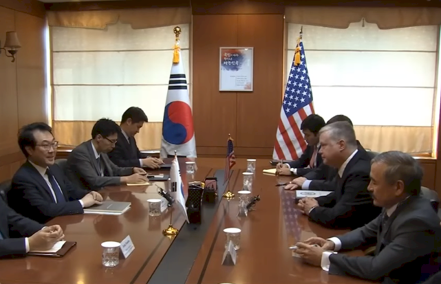 美對北韓政策代表訪南韓 談單邊制裁等議題