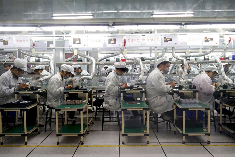 在中國雇用過多臨時工 蘋果、富士康挨批