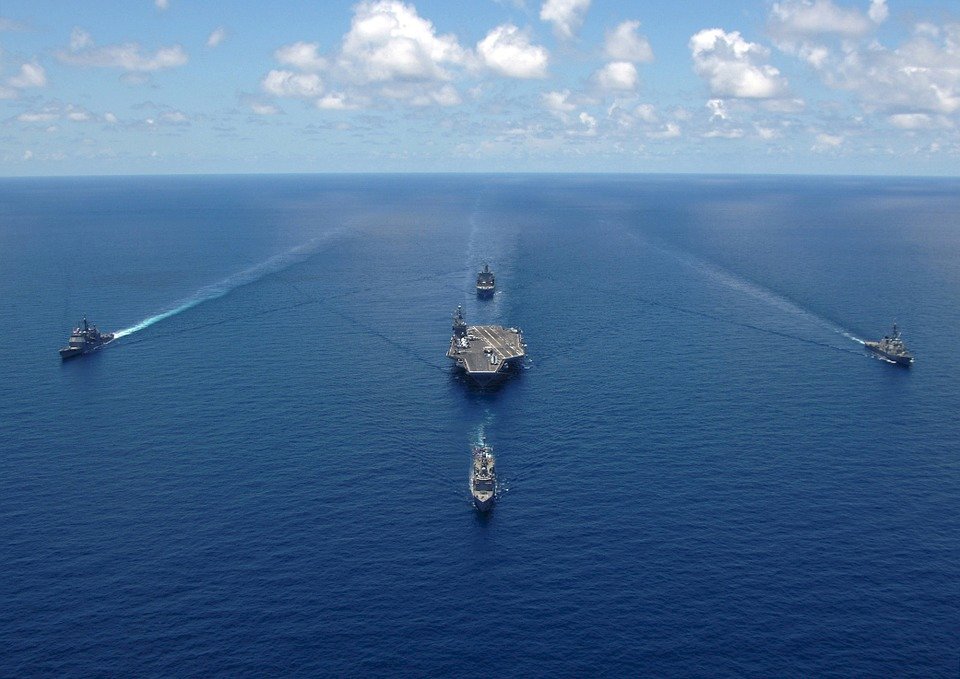 美國軍艦航行南海 要求中共停止霸凌東南亞