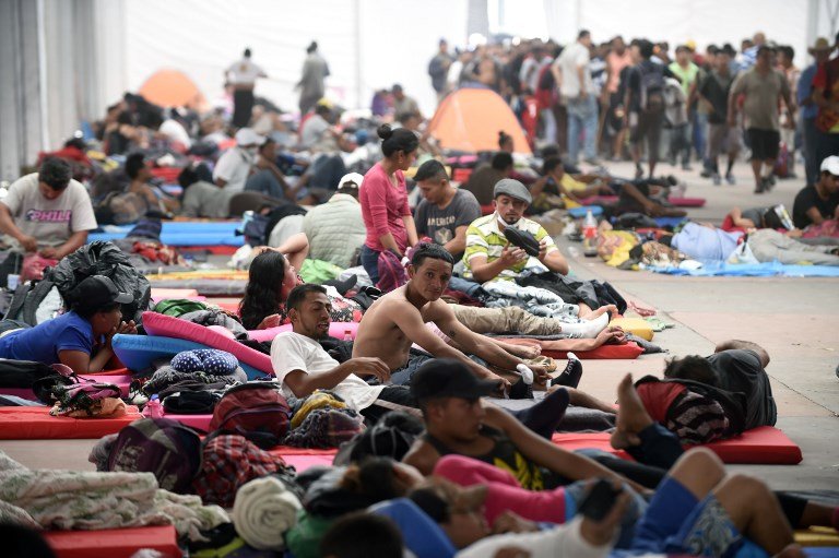 墨關閉邊界避難所 引中美洲移民抗議